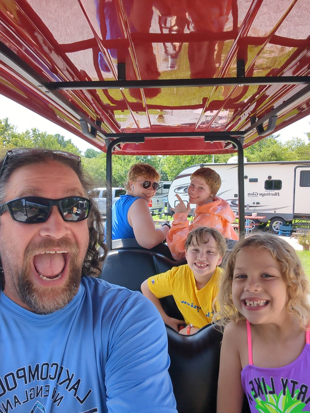 Chad and his kids